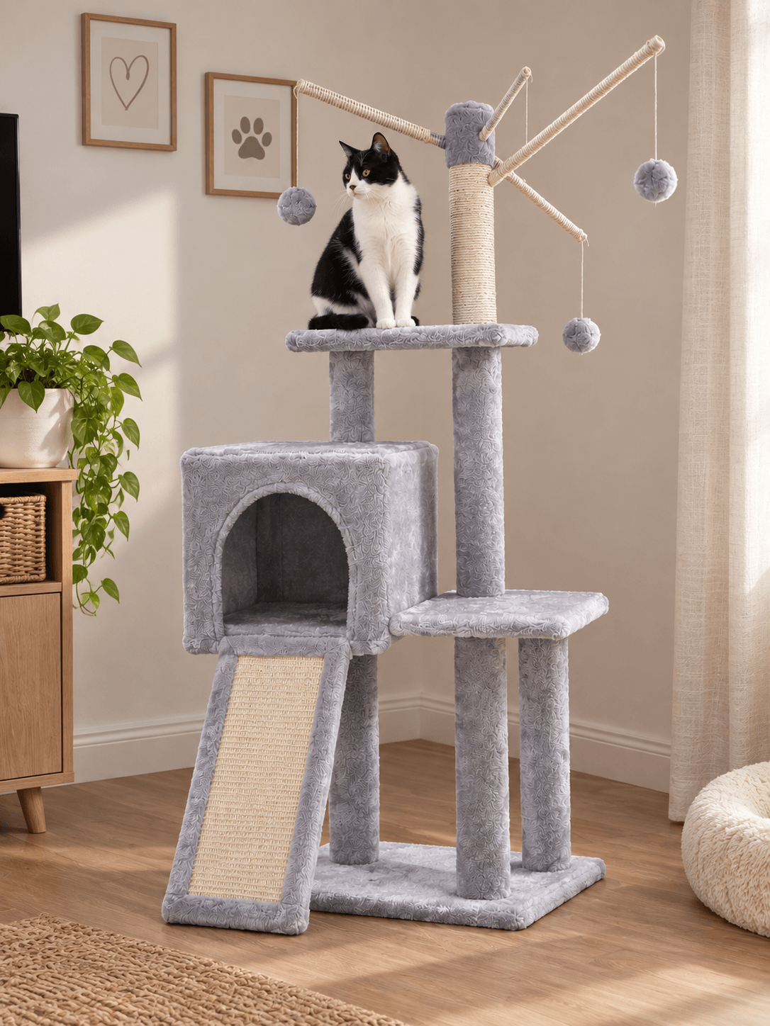 Árbol rascador para gatos