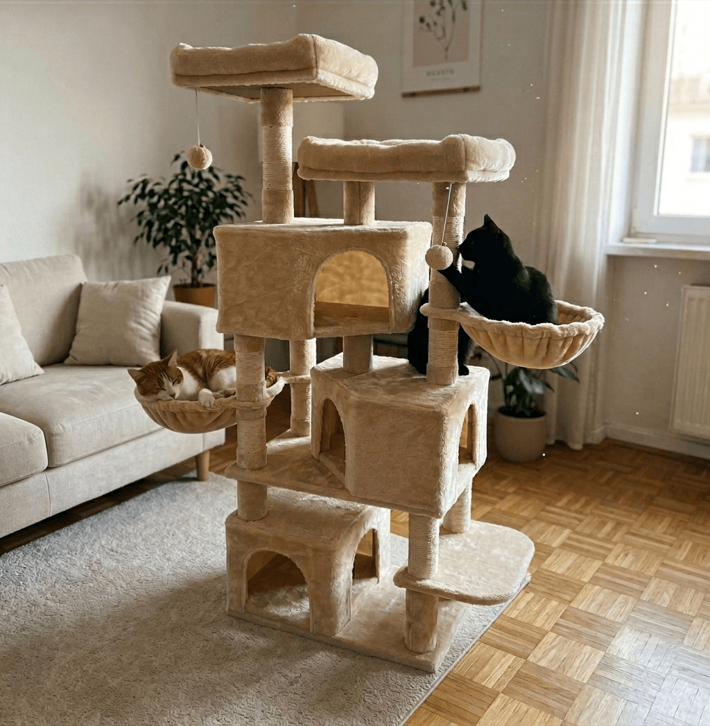 Árbol rascador para gatos